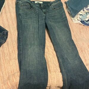 Hollister Women's Straight Leg Blue Jeans